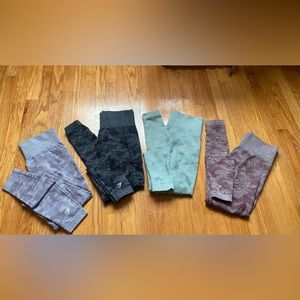 Gymshark active wear camo leggings